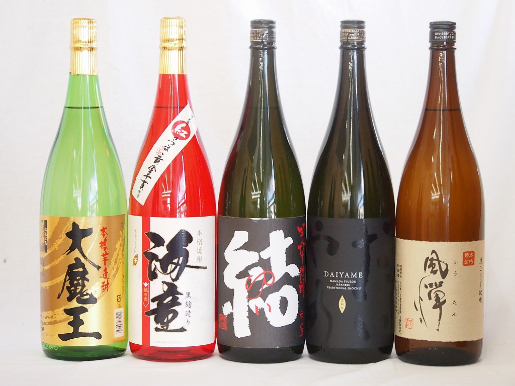 国内外の人気 お祝い芋焼酎飲み比べ5本セット だいやめ 芋麹