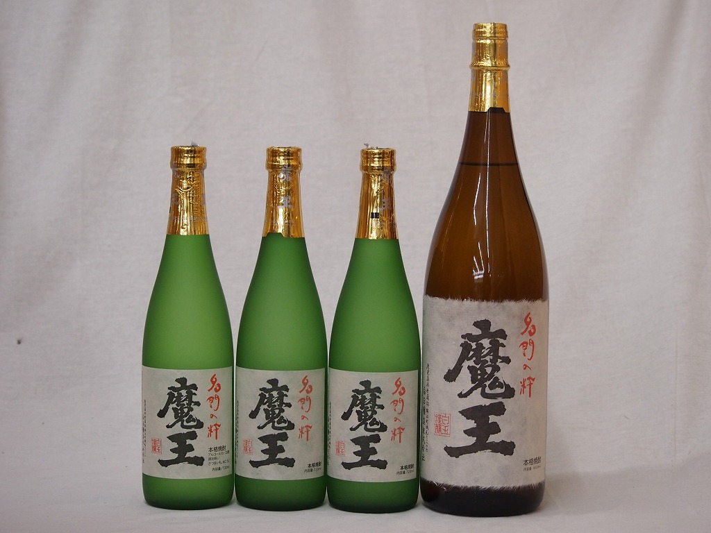 楽天市場】プレミアムな贈り物セット 本格芋焼酎 魔王 720ml×2 1800ml