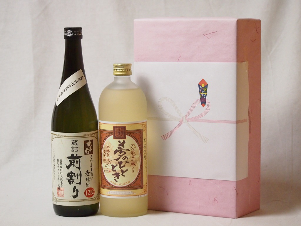 プレミアムな贈り物セット 本格麦焼酎 熟成麦夢のひととき 蔵詰前割り独奏会12度 720ml|贈り物本舗じざけや プレミアムな贈り物セット 本格麦焼酎 熟成麦夢のひととき 蔵詰前割り独奏会12度 720ml|贈り物本舗じざけや