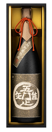 【父の日】 吾唯足知 （ワレタダタルヲシル）芋25度 【お歳暮】・【お中元】・【敬老の日】・【年末年始に】 専用ギフトカートン箱入り 1800ml