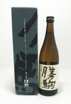 勝駒　純米吟醸 720ml 2024年11月製造 マツザキ オンラインショップ｜全国の日本酒・地酒・焼酎