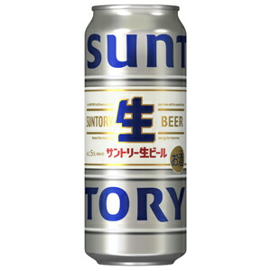 楽天市場】サントリー サントリー生ビール 500ml×24本（1ケース