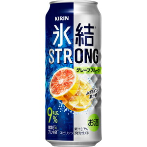 キリン　氷結ストロング　グレープフルーツ　500ml×24缶(1ケース)