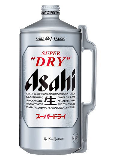 楽天市場】アサヒ スーパードライ ミニ樽 2L 2000ml×6本×1ケース