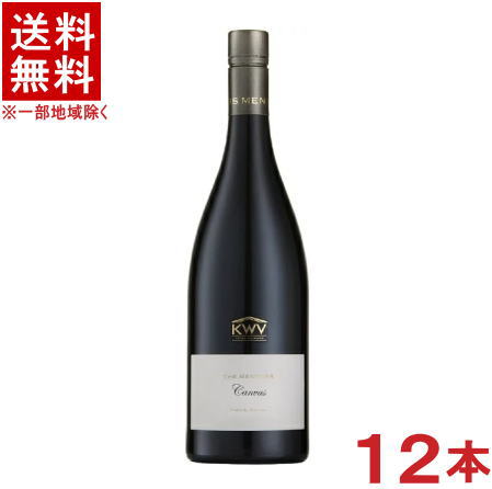 ［ワイン］★送料無料★※１２本セット　ＫＷＶ　メントーズ　カンヴァス　赤　７５０ｍｌ　１２本　（南アフリカ）（ケイ・ダブリュー・ヴィ）（２ケースセット）（６本＋６本）｜リカー問屋マキノ