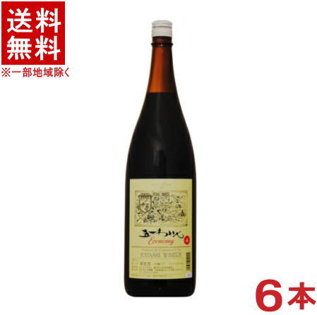 ［ワイン］★送料無料★※６本セット　五一わいん　エコノミー　赤　１．８Ｌ　６本　（１ケース６本入り）（１８００ｍｌ）（五一ワイン）（国産・信州）｜リカー問屋マキノ