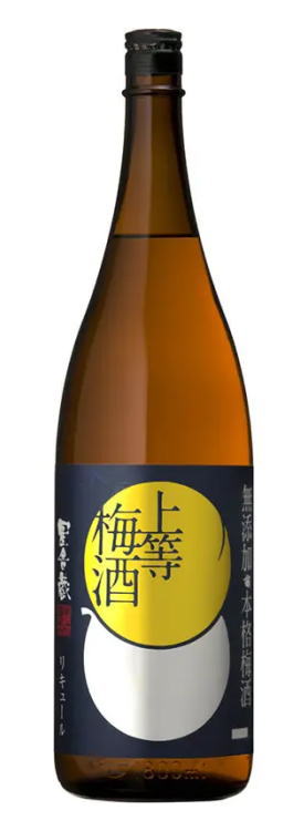 ［梅酒］１ケースで１梱包★ １４度　上等梅酒　１．８Ｌ瓶　１ケース６本入り　 （６本セット）（１８００ｍｌ）（本格梅酒）（無添加梅酒）（ブランデー使用）本坊酒造株式会社
