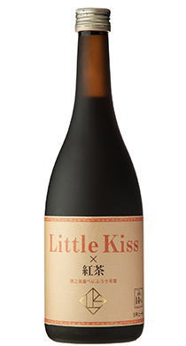 ［リキュール］２ケースまで同梱可★ Ｌｉｔｔｌｅ　ｋｉｓｓ　紅茶　７２０ｍｌ瓶　 １ケース１２本入り　 （鹿児島県徳之島産べにふうき）（１４度）（リトルキス）東酒造株式会社　【お取り寄せ】