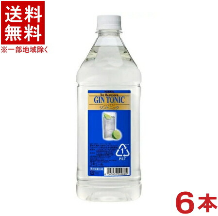 ［リキュール］★送料無料★※６本セット　 アサヒ　ザ・バーテンダー　ジントニック　１．８ＬＰＥＴ　６本　 （１ケース６本入り）（１８００ｍｌ）（コンク）（Ａｓａｈｉ）アサヒビール