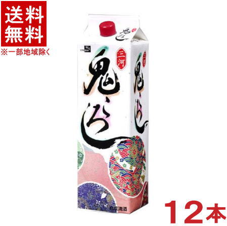 ［合成清酒・合成酒］★送料無料★※１２本セット　 三河鬼ころし　１．８Ｌパック　１２本　 （１８００ｍｌ）（２０００）（鬼ごろし）相生ユニビオ