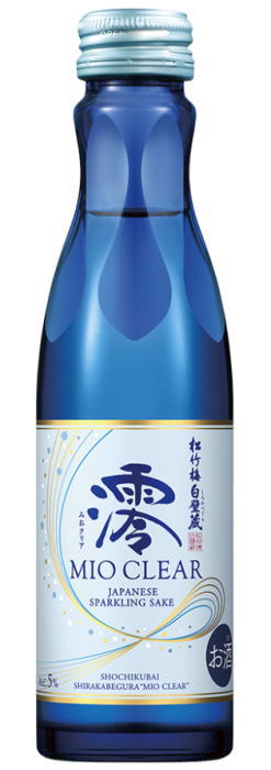 ［清酒・日本酒］２ケースまで同梱可★ 松竹梅白壁蔵　澪　ＣＬＥＡＲ　１５０ｍｌ瓶　１ケース２０本入り　 （２０本セット）（スパークリング清酒）（みおクリア）（ＭＩＯ）（タカラ・寶）宝酒造