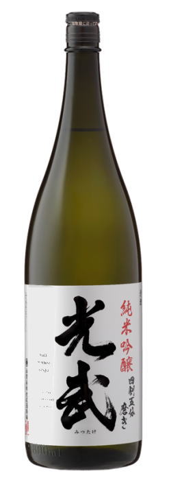 ［清酒・日本酒］１ケースで１梱包★ １５度　光武　純米吟醸　１．８Ｌ瓶　１ケース６本入り　 （６本セット）（１８００ｍｌ）（１５％）光武酒造場