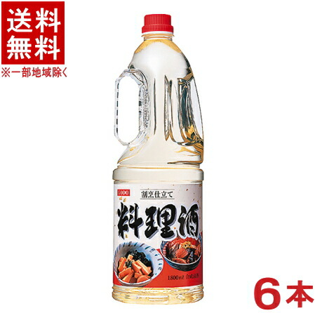 ［料理酒］★送料無料★※　<br>割烹仕立て料理酒　１．８ＬＰＥＴ　１ケース６本入り　<br>（１８００ｍｌ）（ハンディーペット）（ゴードー）（ＧＯＤＯ）（合同酒精）
