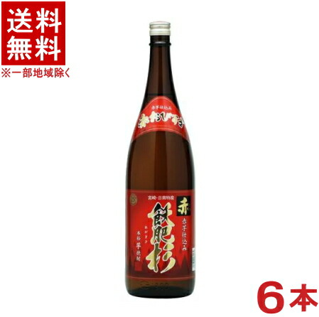 ［芋焼酎］★送料無料★※６本セット　 赤芋焼酎　２５度　赤飫肥杉　１．８Ｌ瓶　６本　 （１８００ｍｌ）（おびすぎ）（本格芋焼酎）井上酒造