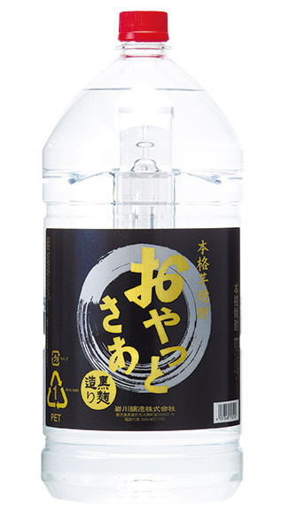 ［芋焼酎］１ケースで１梱包★ ２５度　おやっとさあ　【黒】　５ＬＰＥＴ　 １ケース４本入り　 （５０００ｍｌ）（５リットル）（ペットボトル）（本格芋焼酎）（黒麹造り）（おやっとさぁ）岩川醸造