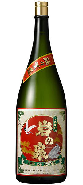 ［芋焼酎］１本で１梱包★ ２５度　岩の泉　益々繁盛　４．５Ｌ瓶　１本　 （４５００ｍｌ）岩川醸造