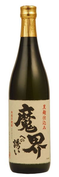 ［芋焼酎］２ケースまで同梱可★ ２５度　【黒麹】　魔界への誘い　７２０ｍｌ　 １ケース１２本入り　 （黒麹仕込み）（いも焼酎）（本格芋焼酎）（合資会社光武酒造場）日本酒類販売