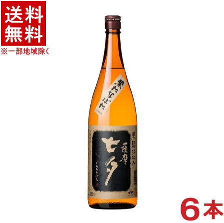 ［芋焼酎］★送料無料★※６本セット　 ２５度　黒七夕　１．８Ｌ　６本　 （１ケース６本入り）（１８００ｍｌ）（黒麹仕込み）（薩摩）（くろたなばた）田崎酒造