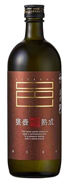 ［芋焼酎］２ケースまで同梱可★ ２５度　かめつぼ熟成　薩摩邑　７２０ｍｌ瓶　 １ケース１２本入り　 （本格焼酎）（黒麹仕込）（さつまむら）岩川醸造