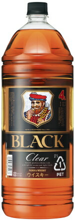 楽天市場】ブラックニッカ クリア 37度 4000ml（4L） ペットボトル