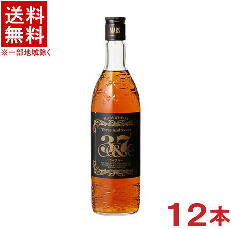 ［ウイスキー］★送料無料★※１２本セット　 ４０度　マルスウイスキー　３＆７　 ７２０ｍｌ　１２本　 （１ケース１２本入り）（国産）（ブレンデッドウイスキー）（４０％）本坊酒造株式会社