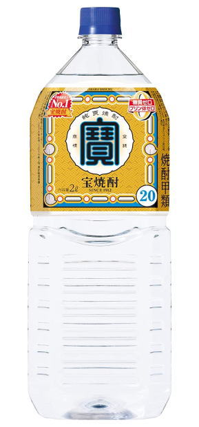 ［焼酎甲類］２ケースまで同梱可★ ２０度　宝焼酎　２ＬＰＥＴ　 １ケース６本入り　 （６本セット）（２０００ｍｌペット）（２リットル）（タカラ）（寶）宝酒造