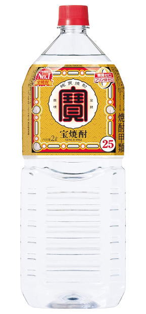 焼酎甲類 ２ケースまで同梱可 ２５度 宝焼酎 ２ＬＰＥＴ １ケース６本入り ６本セット ２０００ｍｌペット ２リットル タカラ 寶 宝酒造  96％以上節約