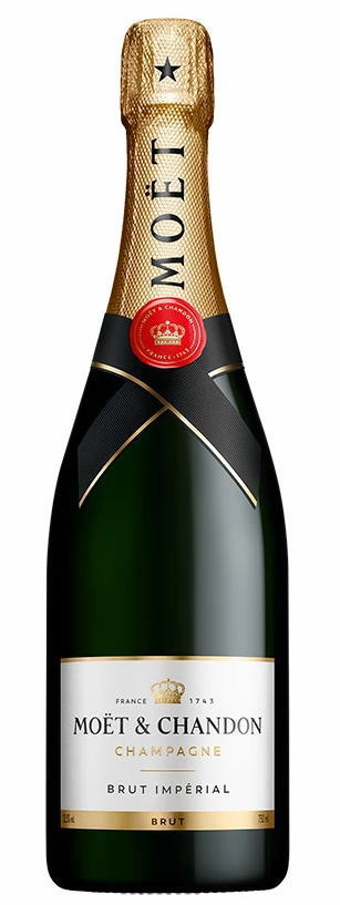 ［シャンパン］２０本まで同梱可★ モエ・エ・シャンドン　ブリュット　アンぺリアル　白　７５０ｍｌ　１本　 箱なし　並行品（モエエシャンドンブリュットアンペリアル）