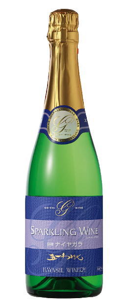 ［スパークリングワイン］１ケースで１梱包★五一わいん　ナイヤガラ　スパークリングワイン　白　７２０ｍｌ　１ケース１２本入り　（１２本セット）（７５０）（やや甘口）（ナイアガラ）（五一ワイン）（国産・信州）（日本ワイン）林農園｜リカー問屋マキノ