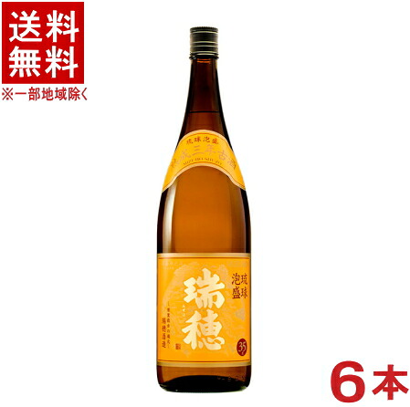 ［琉球泡盛］★送料無料★※６本セット　３５度　瑞穂熟成三年古酒　１．８Ｌ瓶　６本　（１ケース６本入り）（１升瓶・１８００ｍｌ）（３５％）（みずほ）（合同酒精）瑞穂酒造｜リカー問屋マキノ