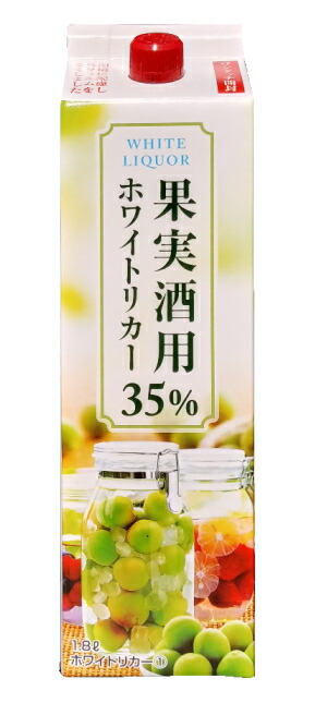 楽天市場】［焼酎甲類］☆送料無料☆※６本セット ３５度 轟醸造 ◇ホワイトリカー◇ １．８Ｌパック ６本 （１ケース６本 入り）（１８００ｍｌ）（２０００）（３５％）（果実酒用）（トドロキ醸造） : リカー問屋マキノ