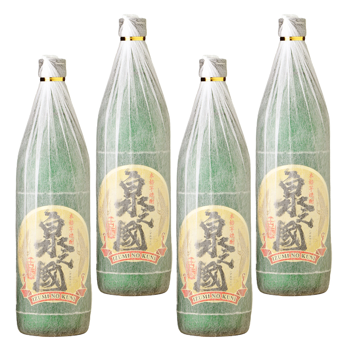 2021年春の 送料無料 芋焼酎 セット 泉之國 いずみのくに 25度 900ml×4本 出水酒造 長期貯蔵酒 いも焼酎 鹿児島 焼酎 酒 お酒 ギフト  お祝い 御中元 お中元 敬老の日 退職祝 宅飲み 家飲み fucoa.cl