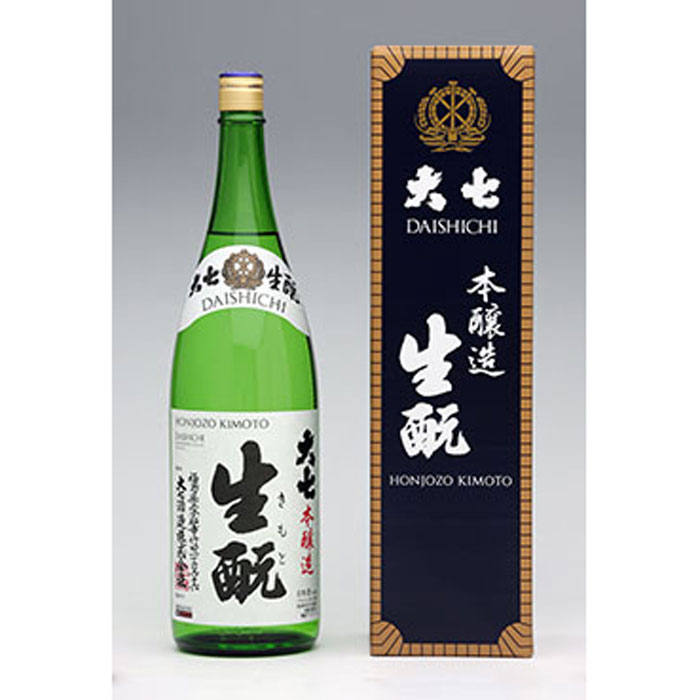 楽天市場】大七 純米生もと 大七酒造 1800ml 福島県 生酛 きもと