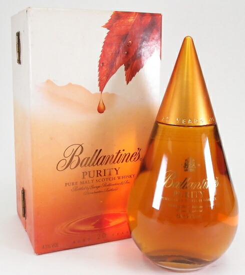 バランタイン 20年 ピュリティ  ピュリティ 500ml 43度　元箱付き バランタイン ピュリティ 20年 ピュアモルト 43% : くりりんの