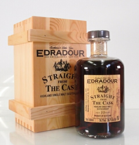 EDRADOUR エドラダワー 10年 ストレート フロム ザカスク 60.2% エドラダワー ストレート フロム ザカスク10年の特徴を解説 | 榎