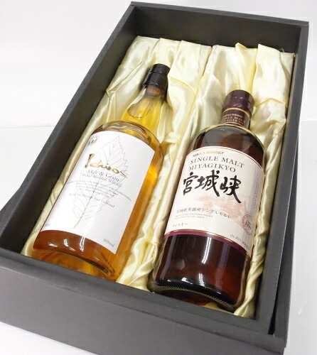 イチローズモルト＆グレーンホワイトラベル46度700ｍｌ宮城峡NV45%700ml 【ギフトセット】【のし対応】 【箱入り包装代金含む】