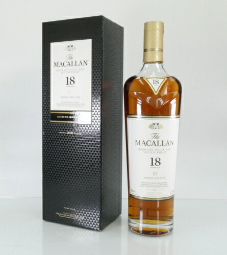 The MACALLAN マッカラン 18年「1985」 楽天市場】ザ・マッカラン18年シェリーカスク【1985】43%750ml