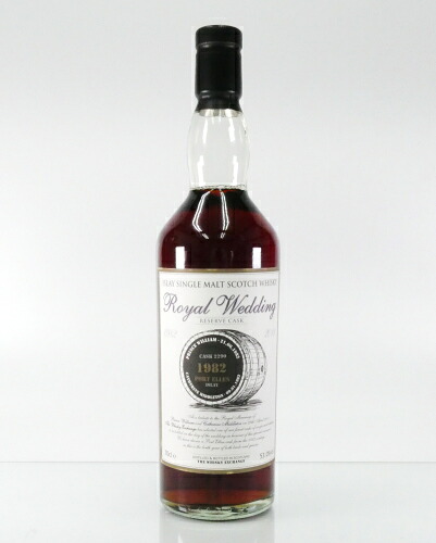 ポートエレン ロイヤルウェディング 2011 53%700ml｜酒のスーパー足軽　店