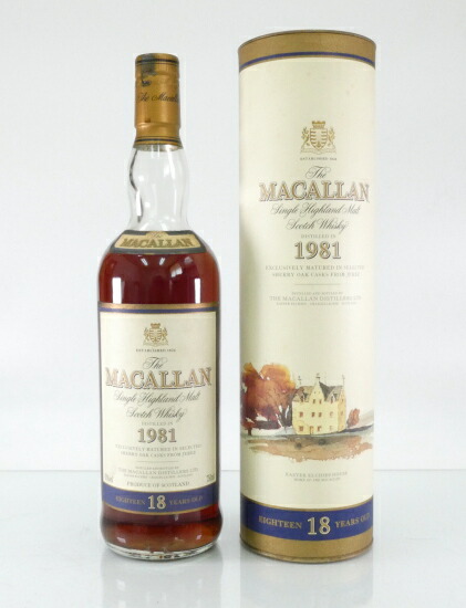 楽天市場】ザ・マッカラン18年 旧ラベル 2016年ラベル MACALLAN