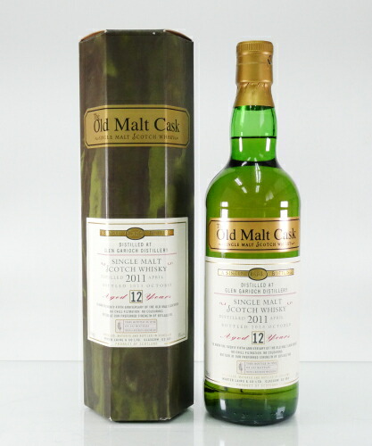 グレンギリー 2011 12年 50%700ml 25周年記念ボトル 【ハンターレイン社 オールド・モルト・カスク 】|酒のスーパー足軽 店