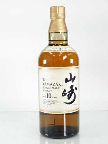 【サントリー】シングルモルトウイスキー 山崎 10年 40%700ml【箱無し】 THE YAMAZAKI SINGLE MALT WHISKY