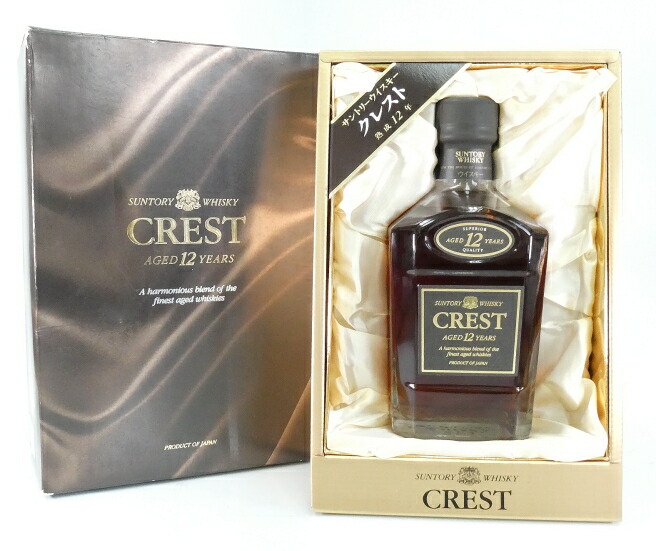 楽天市場】サントリー クレスト 12年 角 750ml 43% suntory crest 12