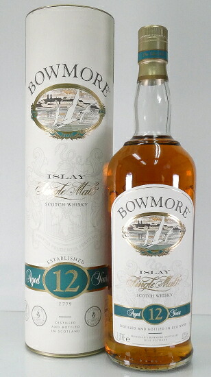 ボウモア 12年 カモメラベル 43%1000ml