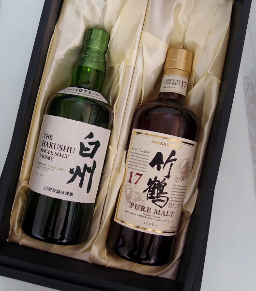 竹鶴　21年　2本セット　化粧箱付き　サントリー　ウィスキー　美品　終売品 楽天市場】ニッカ竹鶴21年43度700mlサントリー山崎NV43度