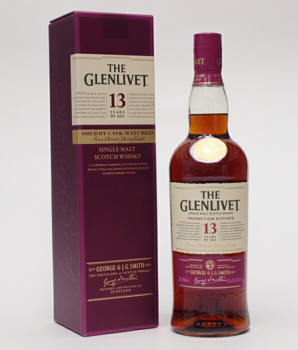 楽天市場 グレンリベット13年シェリーカスク40 700ml 酒のスーパー足軽 楽天市場店