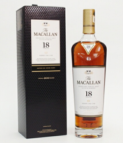 ザ・マッカラン 18年43度700ml The MACALLAN 18Years ウイスキー