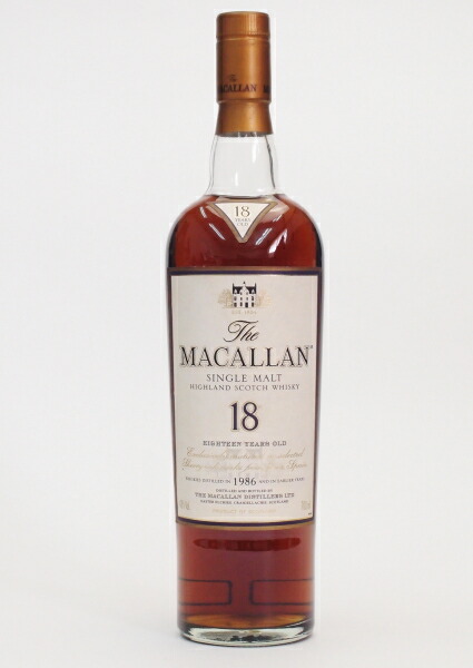 マッカラン18年　1997 楽天市場】ザ・マッカラン 18年43度700ml【1997リリース】【箱付