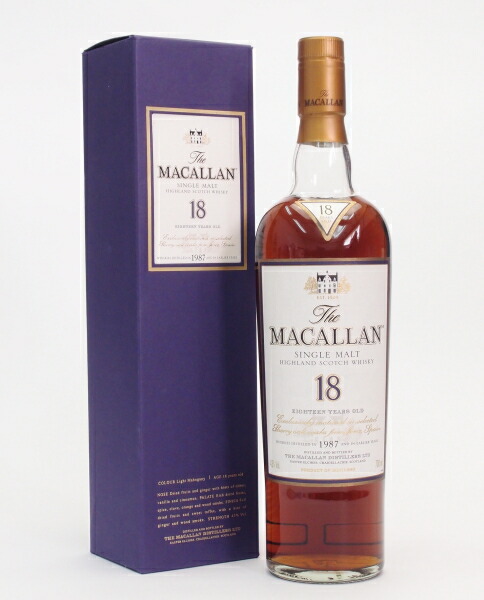 SEAL限定商品】 ザ マッカラン 18年43度700mlThe MACALLAN 18Years tdh