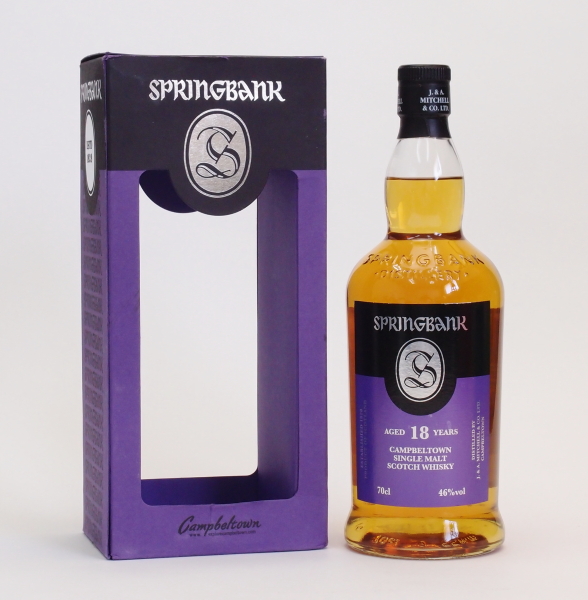 スプリングバンク 18年４６%700ｍｌ【SPRINGBANK 18years】 | 酒のスーパー足軽　楽天市場店