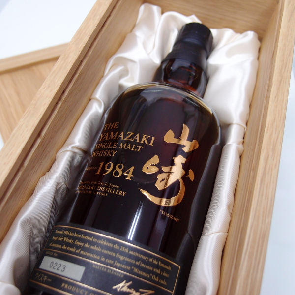 【楽天市場】【山崎】サントリーシングルモルトウイスキー山崎1984 48度700mlTHE YAMAZAKI SINGLE MALT